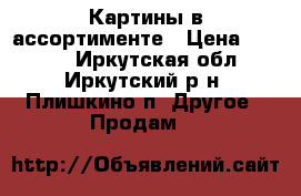 Картины в ассортименте › Цена ­ 1 000 - Иркутская обл., Иркутский р-н, Плишкино п. Другое » Продам   